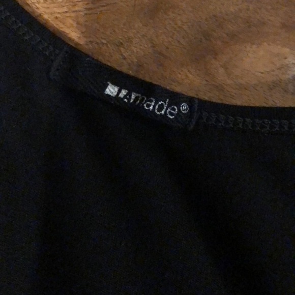 LAmade Faux Wrap Dress Black Small - Picture 7 of 8